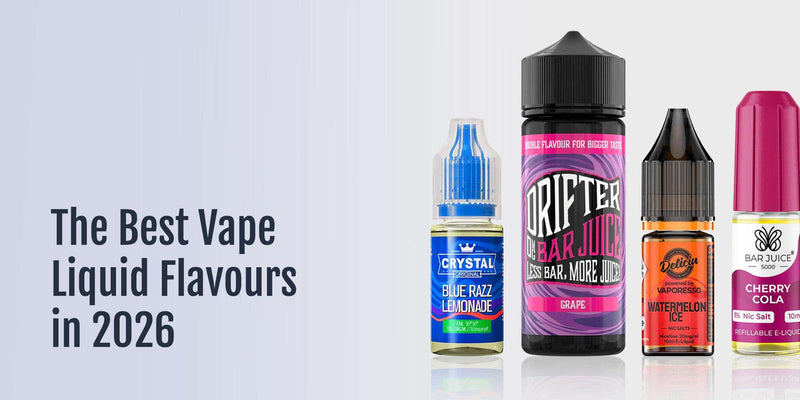 Best E-Liquid Flavours UK 2026 – Top 10 Most Popular Flavours