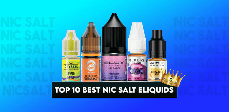 Best Nicotine Salt E-Liquids UK 2026 – Top Flavours & Brands