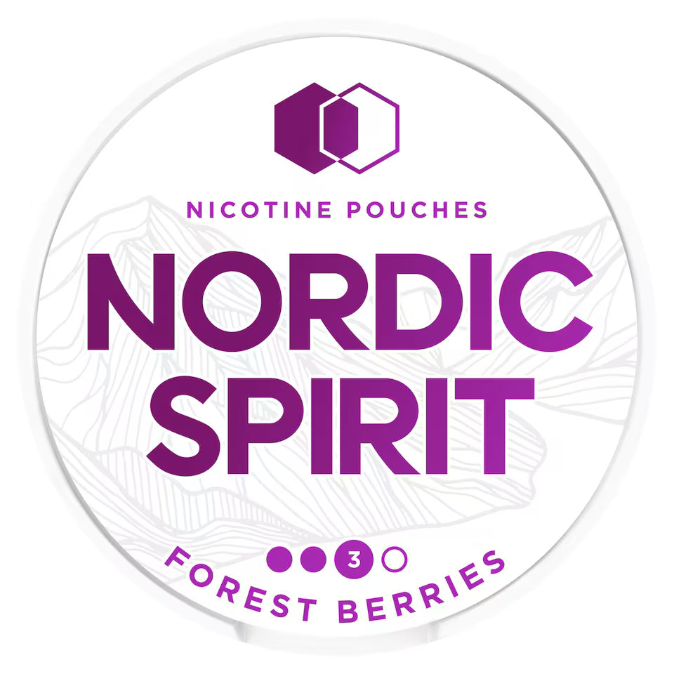 Nordic Spirit Nicotine Pouches – Tobacco-Free Nicotine Pouches - Noble Vape 9mg-Forest-Berries