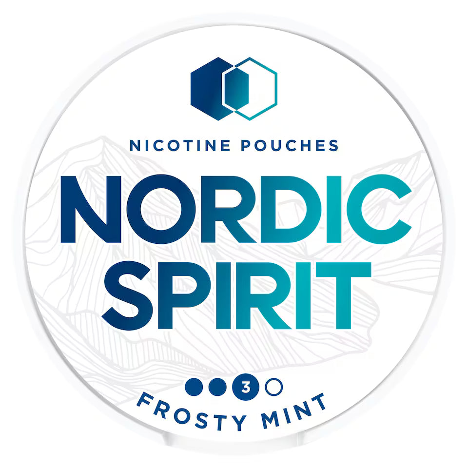 Nordic Spirit Nicotine Pouches – Tobacco-Free Nicotine Pouches - Noble Vape 9mg-Frosty-Mint