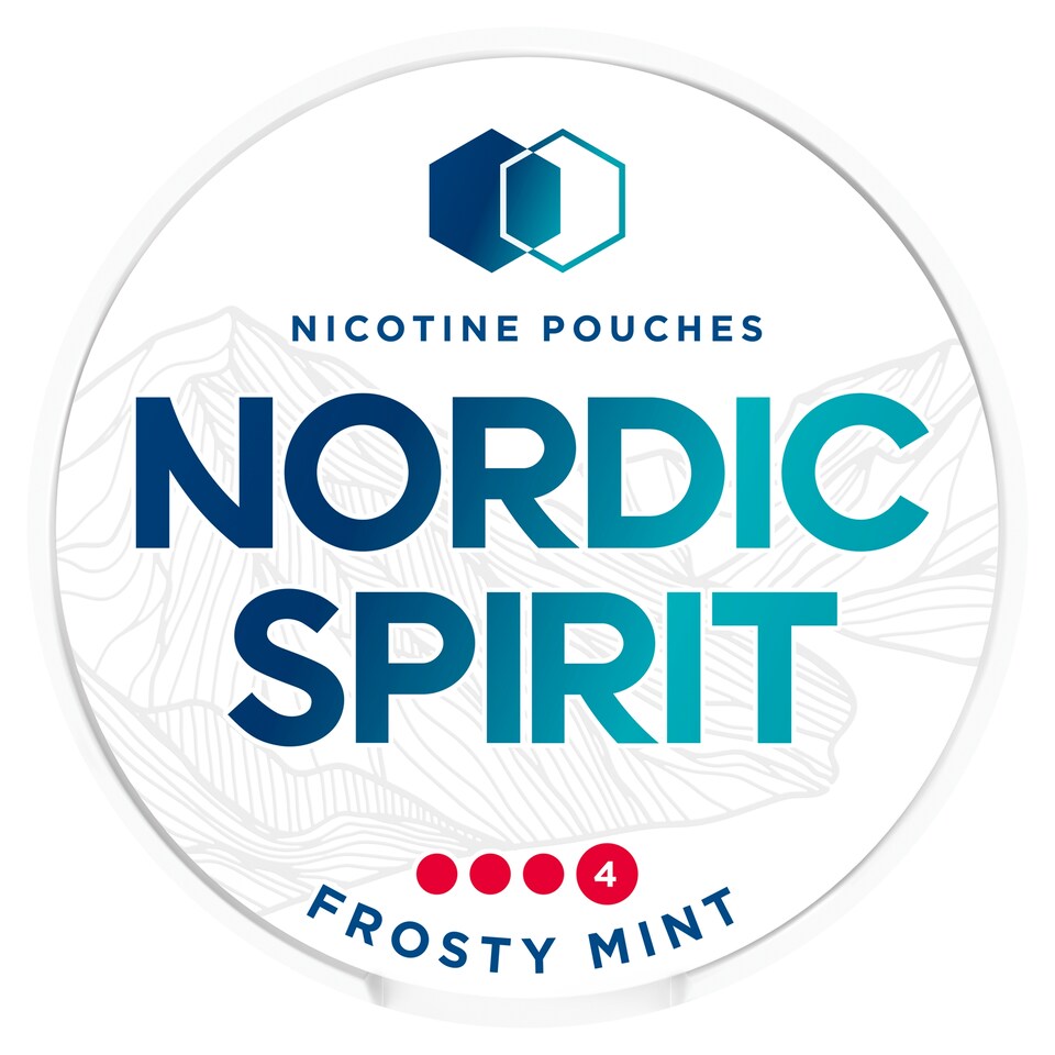 Nordic Spirit Nicotine Pouches – Tobacco-Free Nicotine Pouches - Noble Vape 12mg-Frosty-Mint