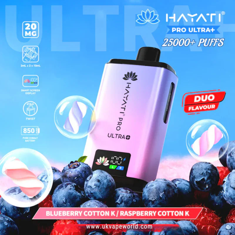 Hayati Pro Ultra Plus pod and refill containers