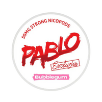 Pablo Nicotine Pouches – Extra Strong Tobacco-Free Nicotine Pouches (30mg–50mg) UK - Noble Vape Bubblegum-50mg