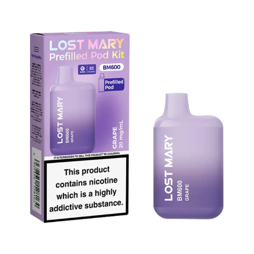 lost mary bm600 prefilled pod kit