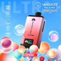 Hayati Pro Ultra Plus 25K Prefilled Vape Kit – 25,000 Puffs Rechargeable Pod System - Noble Vape H-Hubba