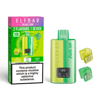 Elf Bar Dual 10K Prefilled Pod Vape Kit – Dual Flavour Rechargeable System UK - Noble Vape Lemon-Edition