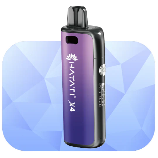 Hayati refillable pod vape close up design