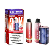 Lost Mary Nera 30K Fullview Prefilled Pod Vape Kit – Rechargeable 30000 Puff Pod System UK - Noble Vape Red-Edition
