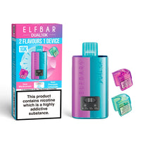 Elf Bar Dual 10K Prefilled Pod Vape Kit – Dual Flavour Rechargeable System UK - Noble Vape Sour-Edition