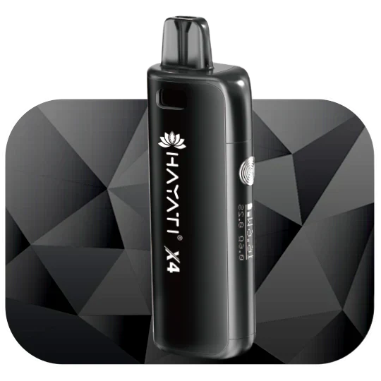 Hayati X4 pod kit colours display