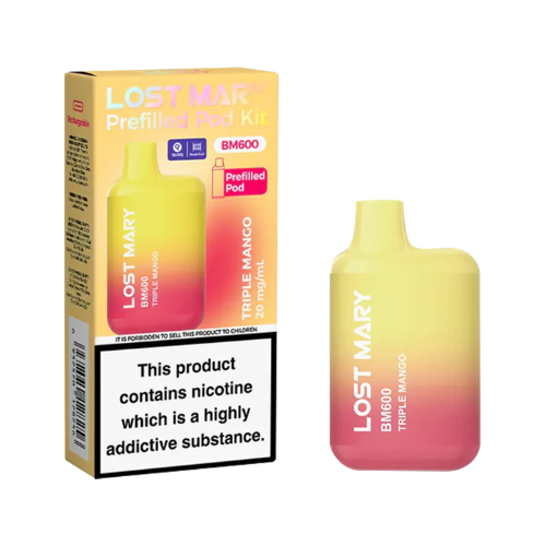 lost mary bm600 prefilled pod kit