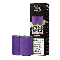 Al Fakher Crown Bar 30K Hypermax Pods – Prefilled Replacement Pods for Hypermax Kit UK - Noble Vape