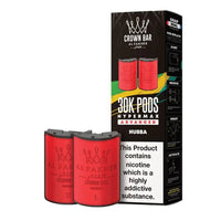 Al Fakher Crown Bar 30K Hypermax Pods – Prefilled Replacement Pods for Hypermax Kit UK - Noble Vape