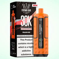 Al Fakher Crown Bar 30K Hypermax Vape Kit – Rechargeable Pod System with 30000 Puffs UK - Noble Vape