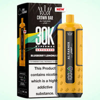 Al Fakher Crown Bar 30K Hypermax Vape Kit – Rechargeable Pod System with 30000 Puffs UK - Noble Vape
