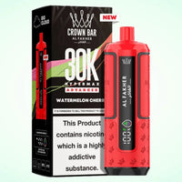 Al Fakher Crown Bar 30K Hypermax Vape Kit – Rechargeable Pod System with 30000 Puffs UK - Noble Vape