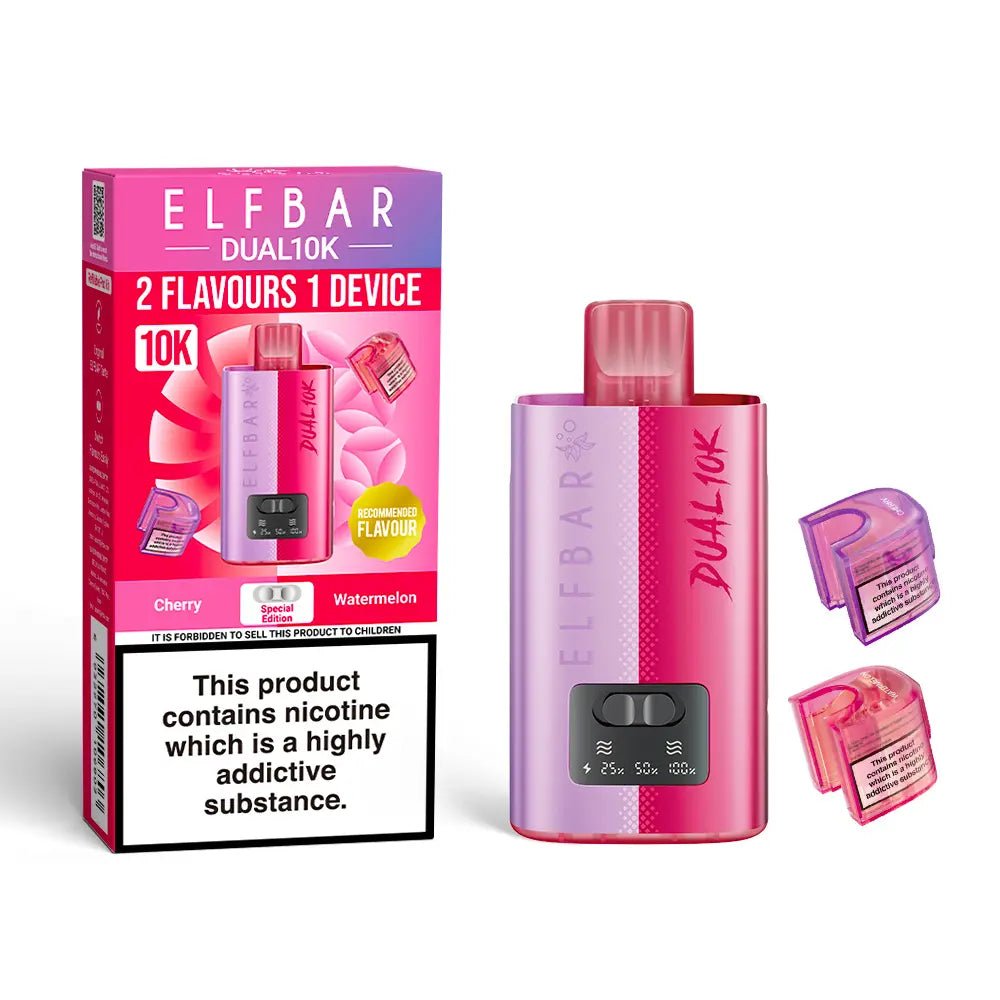 Elf Bar Dual 10K Prefilled Pod Vape Kit – Dual Flavour Rechargeable System UK - Noble Vape