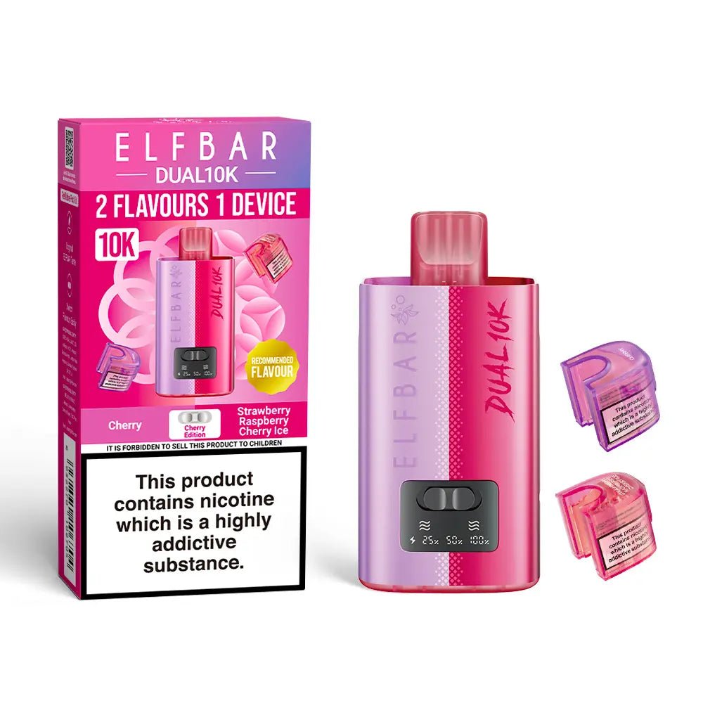 Elf Bar Dual 10K Prefilled Pod Vape Kit – Dual Flavour Rechargeable System UK - Noble Vape