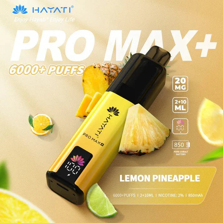 Hayati 6000 puff vape prefilled pod system