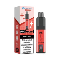 Hayati Pro Max Plus 6000 Vape Kit – 6000 Puff Rechargeable Prefilled Pod Device - Noble Vape Double-Apple-New