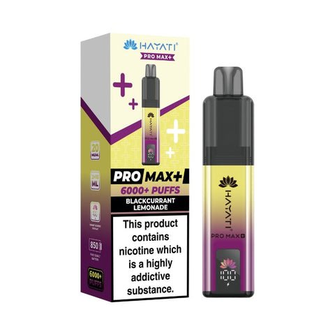 Hayati Pro Max Plus 6000 Vape Kit – 6000 Puff Rechargeable Prefilled Pod Device - Noble Vape 