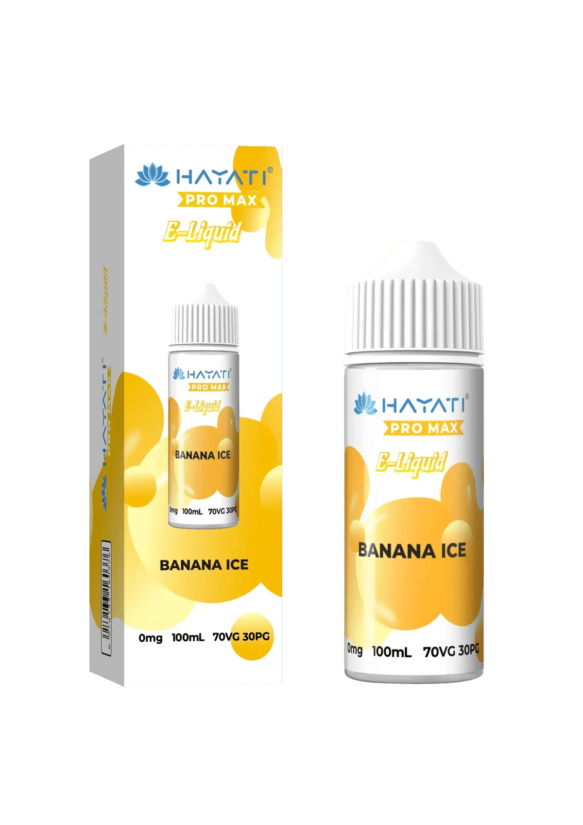 Hayati Pro Max vape juice bottle