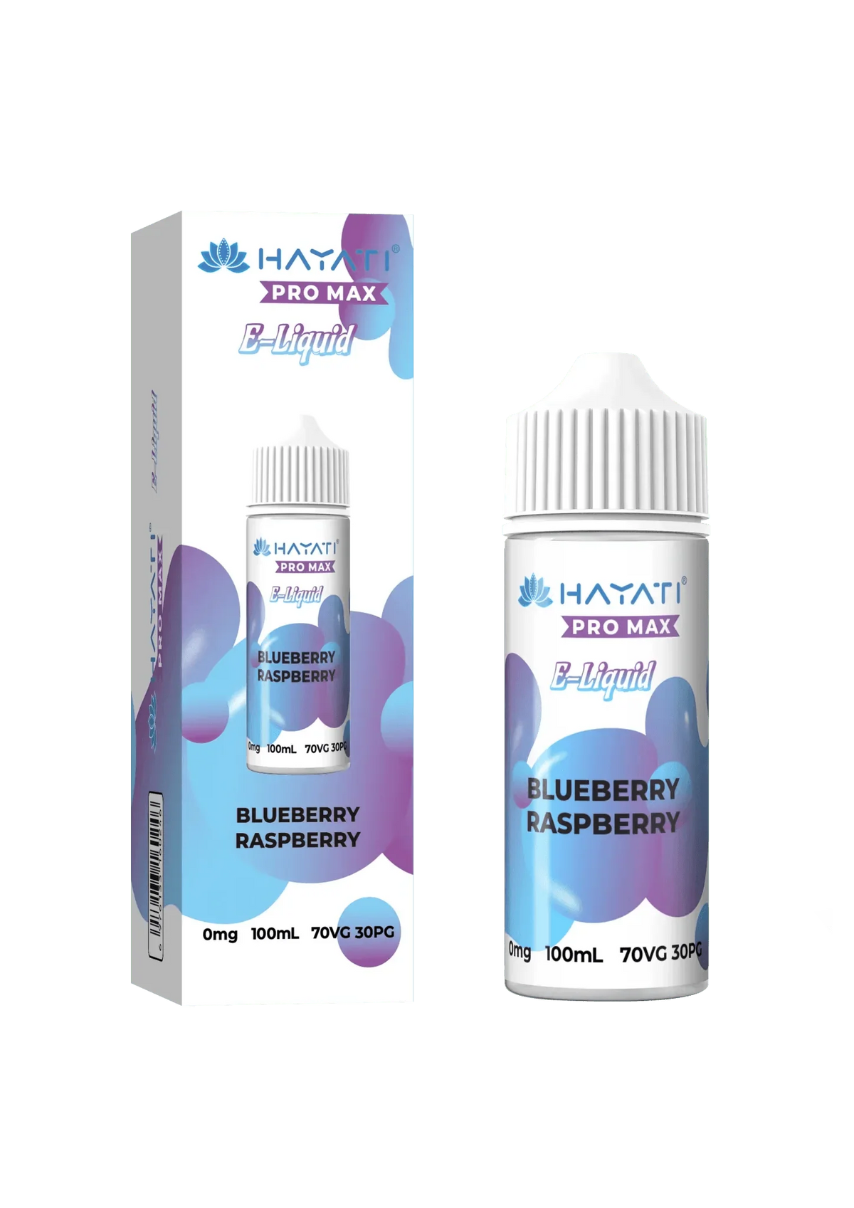 Hayati Pro Max E‑Liquid 100ml – Premium Vape Juice UK (Multiple Flavours) - Noble Vape Blueberry-Raspberry-100ml