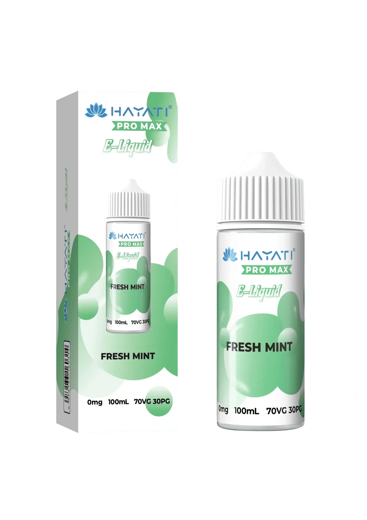 Hayati Pro Max E‑Liquid 100ml – Premium Vape Juice UK (Multiple Flavours) - Noble Vape Fresh-Mint-100ml