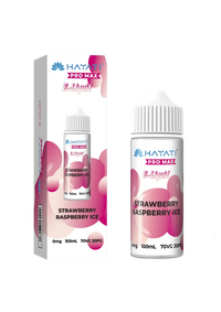 Hayati Pro Max E‑Liquid 100ml – Premium Vape Juice UK (Multiple Flavours) - Noble Vape Strawberry-Raspberry-Ice-100ml