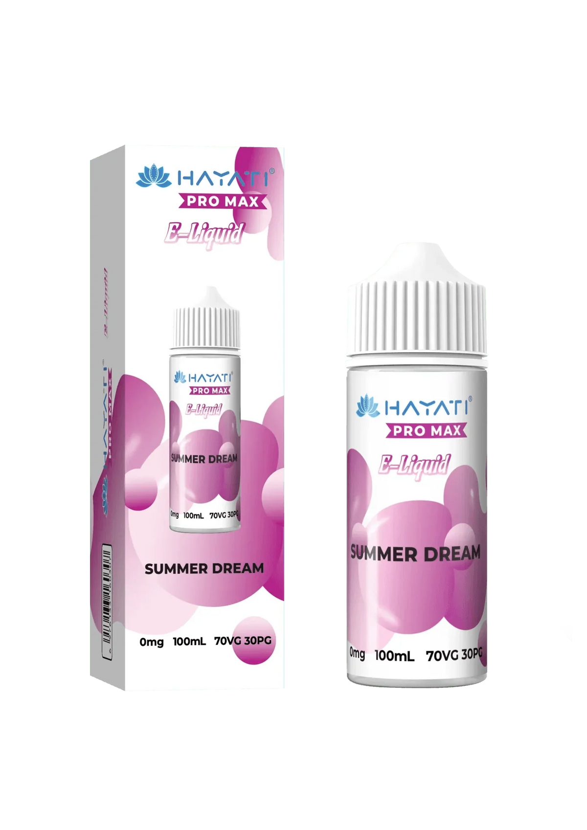 Hayati Pro Max E‑Liquid 100ml – Premium Vape Juice UK (Multiple Flavours) - Noble Vape Summer-Dream-100ml