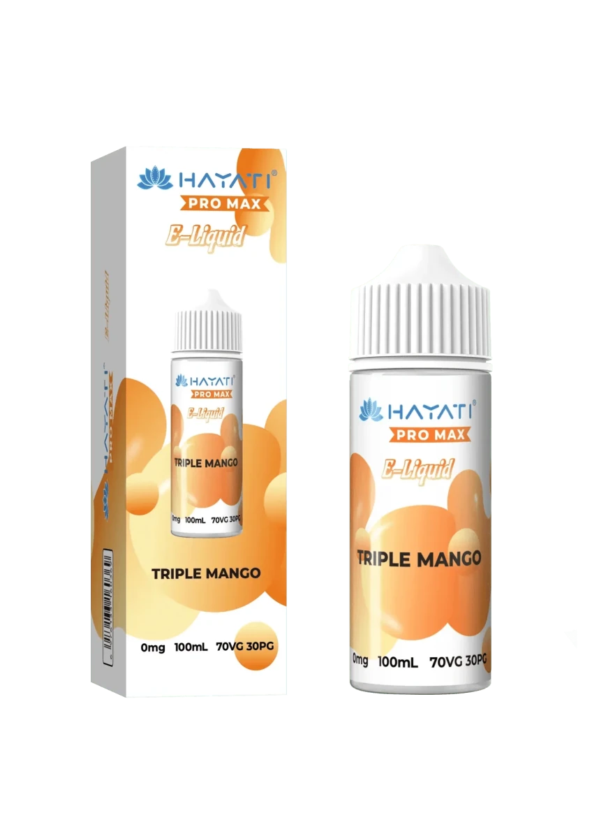Hayati Pro Max E‑Liquid 100ml – Premium Vape Juice UK (Multiple Flavours) - Noble Vape