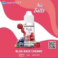 Hayati nic salt flavours bottle close-up