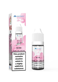 Hayati Pro Max Nic Salts 10ml – Smooth Nicotine Salt E-Liquid for Pod Kits UK - Noble Vape Mr-Pink-20MG