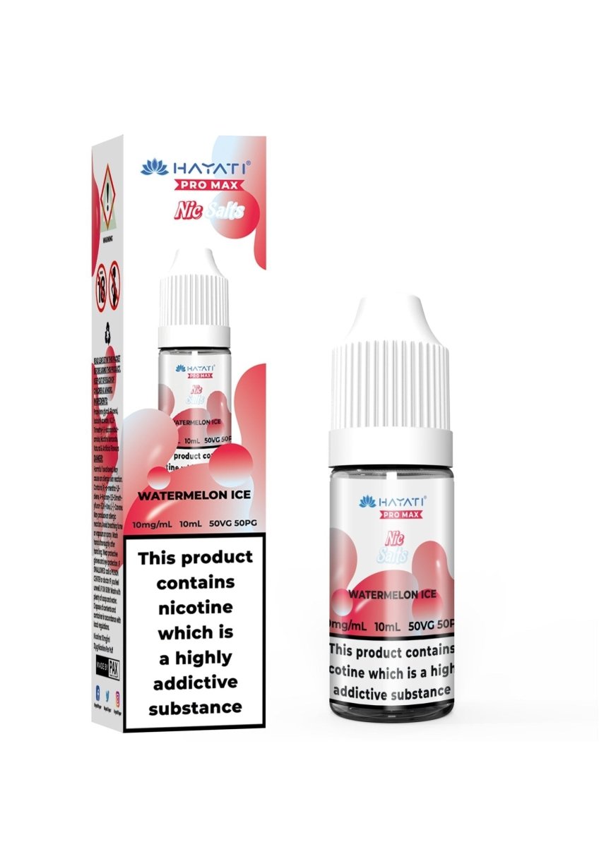 Hayati Pro Max Nic Salts 10ml – Smooth Nicotine Salt E - Liquid for Pod Kits UK - Noble Vape