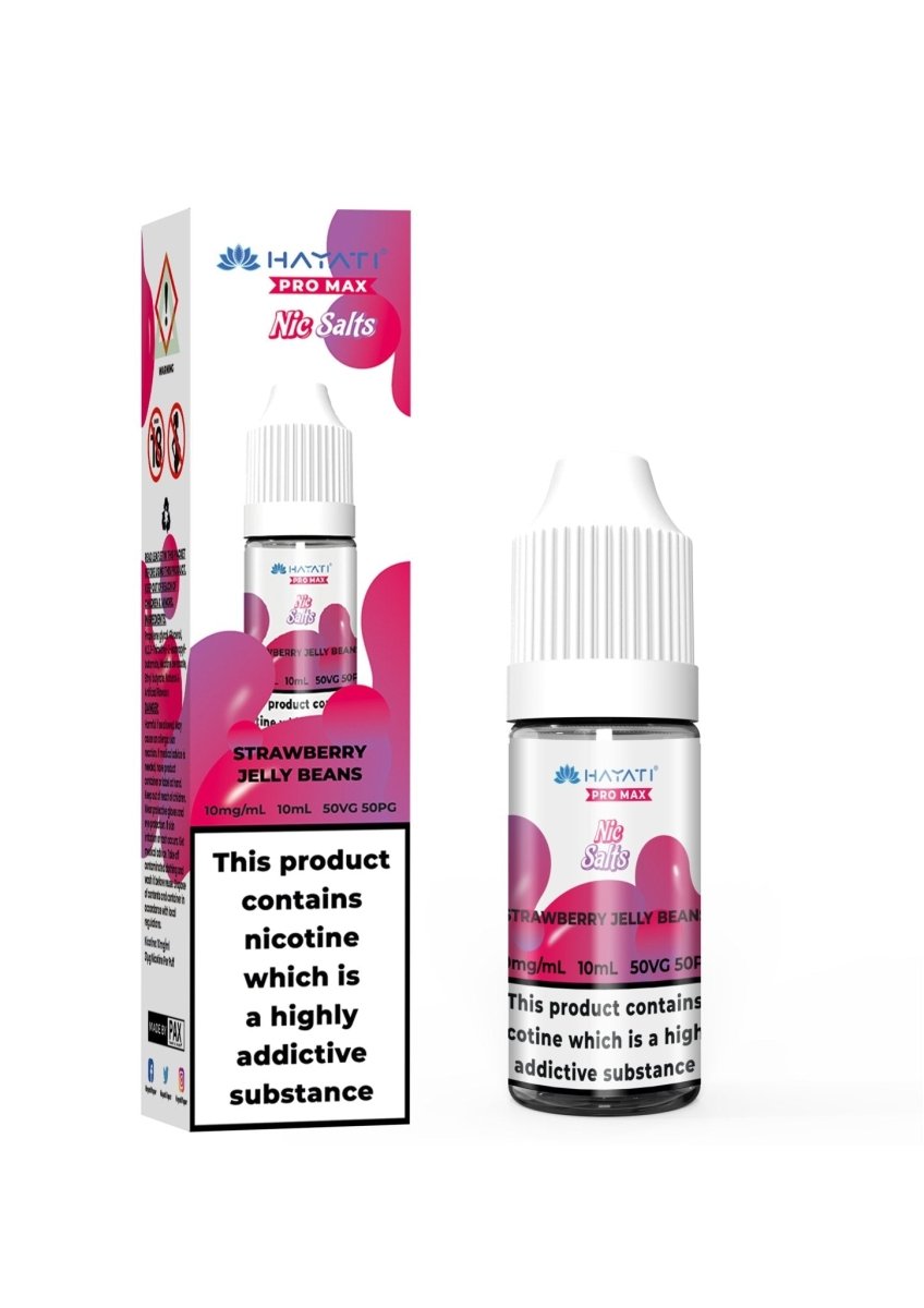 Hayati Pro Max Nic Salts 10ml – Smooth Nicotine Salt E - Liquid for Pod Kits UK - Noble Vape
