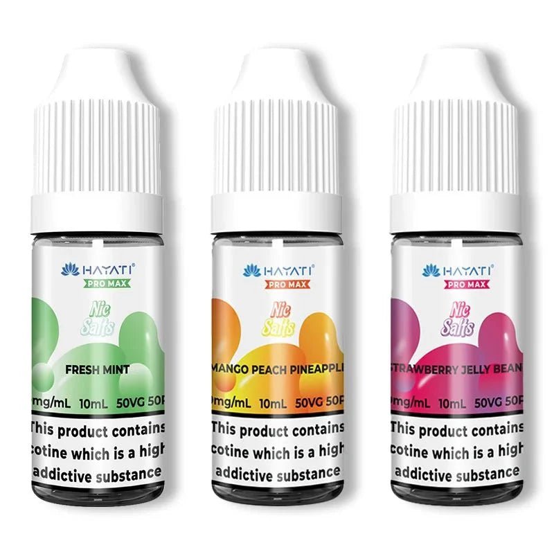 Hayati Pro Max Nic Salts 10ml – Smooth Nicotine Salt E - Liquid for Pod Kits UK - Noble Vape