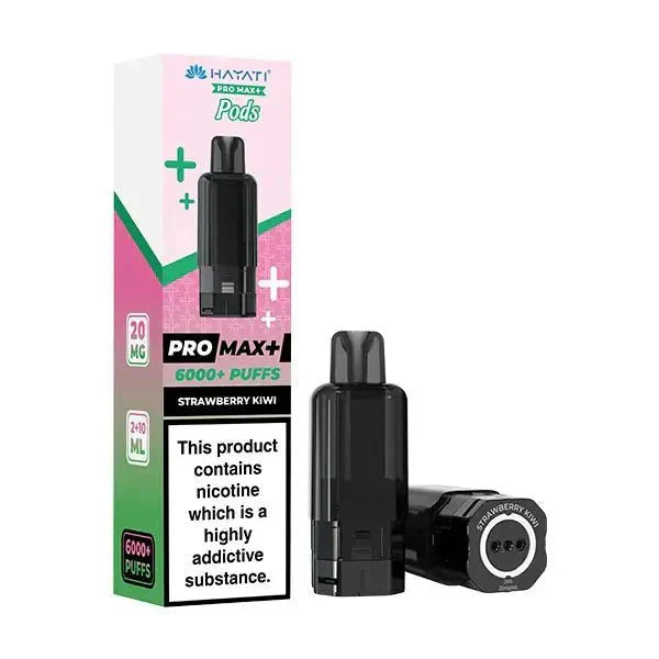 Hayati Pro Max Plus refill pod cartridge system