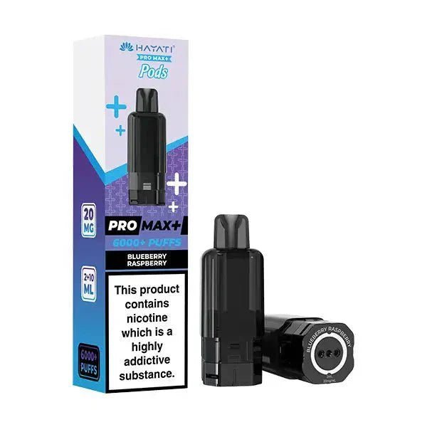 Hayati Pro Max Plus 6000 Prefilled Pods – Replacement Vape Pods - Noble Vape