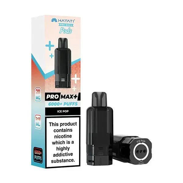 Hayati Pro Max Plus 6000 Prefilled Pods – Replacement Vape Pods - Noble Vape