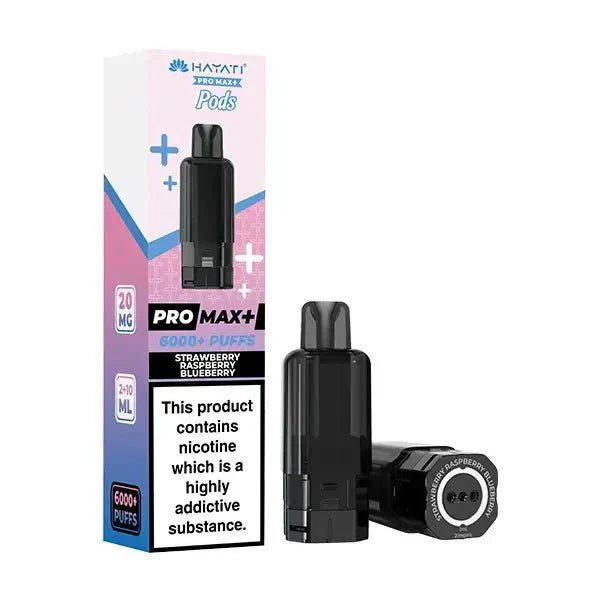 Hayati Pro Max Plus 6000 Prefilled Pods – Replacement Vape Pods - Noble Vape