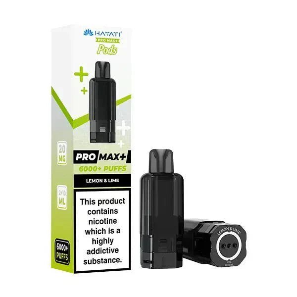 Hayati Pro Max Plus 6000 Prefilled Pods – Replacement Vape Pods - Noble Vape