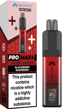 Hayati Pro Max Plus 6000 Vape Kit – 6000 Puff Rechargeable Prefilled Pod Device - Noble Vape