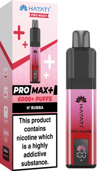 Hayati Pro Max Plus 6000 Vape Kit – 6000 Puff Rechargeable Prefilled Pod Device - Noble Vape