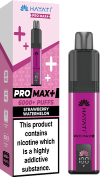 Hayati Pro Max Plus 6000 Vape Kit – 6000 Puff Rechargeable Prefilled Pod Device - Noble Vape