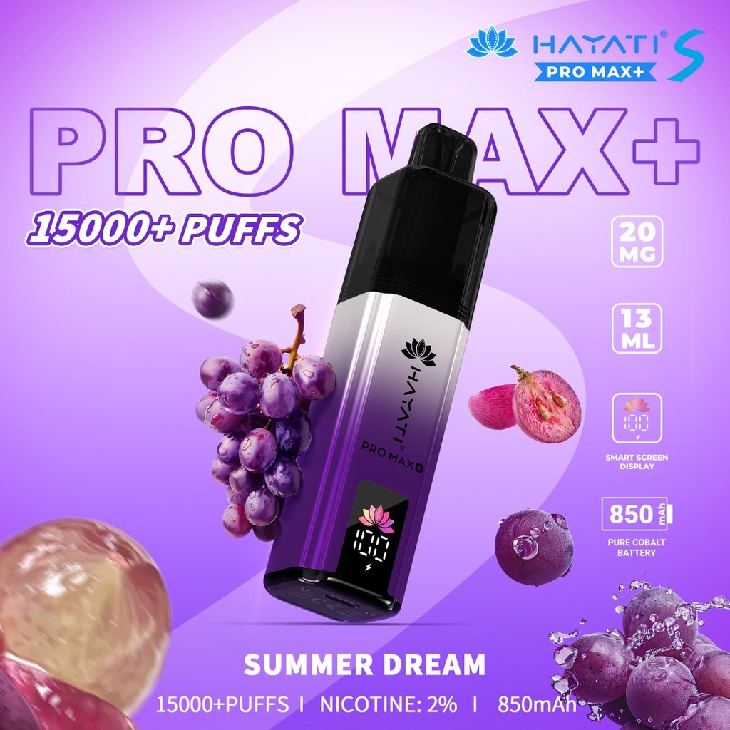 Hayati Pro Max S Plus 15K Pod Vape Kit Box of 5