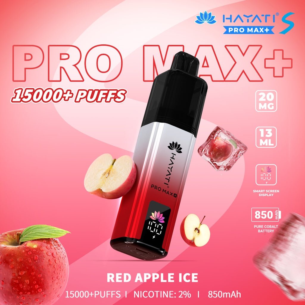 Hayati Pro Max S Plus 15K Pod Vape Kit – Rechargeable 15000 Puff Device UK - Noble Vape