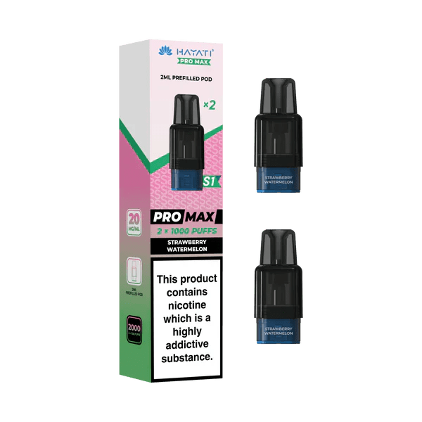 Hayati Pro Max S1 1000 Prefilled Pods – Rechargeable Pod Vape System UK - Noble Vape
