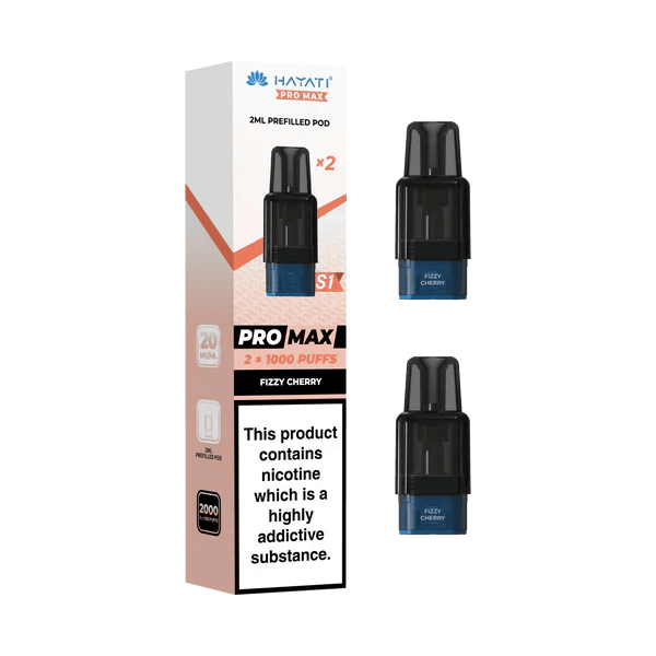 Hayati Pro Max S1 1000 Prefilled Pods – Rechargeable Pod Vape System UK - Noble Vape
