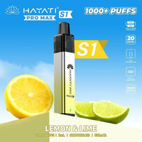 Hayati Pro Max S1 Prefilled Pod Vape Kit – Rechargeable 1000 Puff Pod System UK - Noble Vape