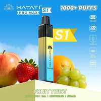 Hayati Pro Max S1 Prefilled Pod Vape Kit – Rechargeable 1000 Puff Pod System UK - Noble Vape